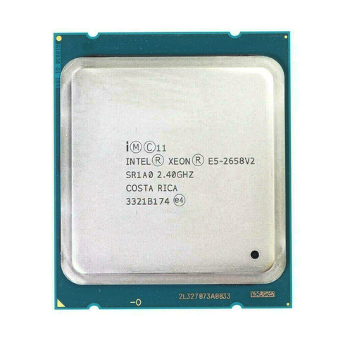 Intel Ксеон E5 2658 V2 E5 2658V2 процессор 2,4 ГГц 10-ядерный 25 Мб LGA 2011 95W Процессор ► Фото 1/1