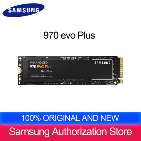 SAMSUNG M.2 SSD 1 ТБ 250 ГБ 500 2 ТБ 970 EVO Plus Внутренний твердотельный накопитель на жестком диске M2 2280 TLC PCIe Gen 3,0x4 NVMe 1,3 ► Фото 1/5