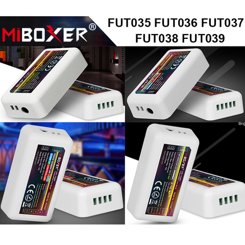 Светодиодный диммер Miboxer FUT035 FUT036 FUT037 FUT038 FUT039 для одноцветного CCT RGB RGBW RGB CCT ленточный светильник 2,4G RF ► Фото 1/6