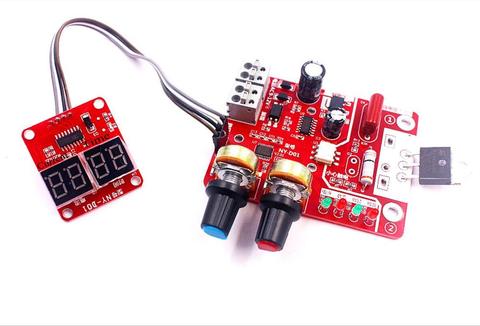 Плата управления точечными сварками 40A, цифровой дисплей, время точечной сварки и контроллер тока, панель таймеров, амперметр, NY-D01 ► Фото 1/5