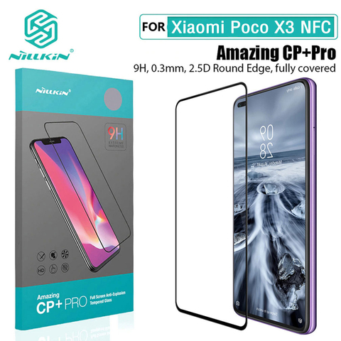 Для Xiaomi Redmi K30 закаленное стекло Nillkin CP + PRO H/H + Pro XD CP + MAX Защита экрана для Xiaomi Redmi K30 5G СТЕКЛО ► Фото 1/6