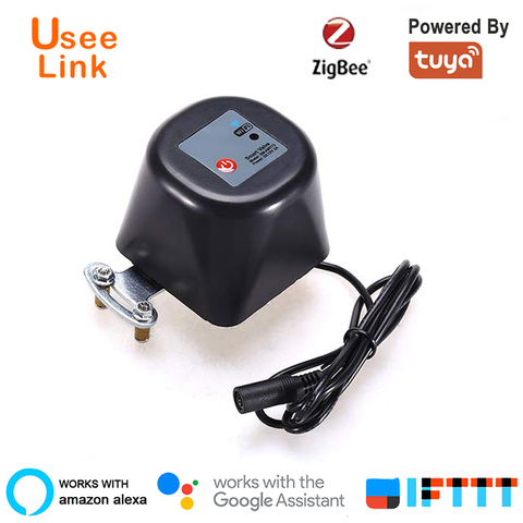 Умный клапан для воды/газа UseeLink Zigbee, управление автоматизацией умного дома, работает с Alexa,Google Assistant Power от tuya ► Фото 1/6