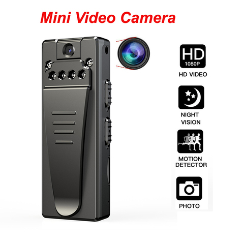 Мини-камера espia HD 1080P спортивная с инфракрасным датчиком движения, ручка-видеорегистратор, карманная микровидеокамера PK A8 ► Фото 1/6