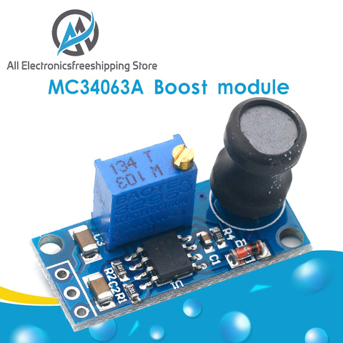 Модуль отрицательного напряжения MC34063A, модель 3,6 В-36 В, модуль обратного напряжения MC3406 ► Фото 1/6