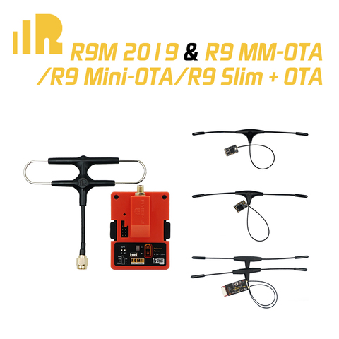 Frsky R9M / R9M Lite модуль + R9 мм/R9 Mini / R9/ R9 slim + 900 МГц мини-ресивер + оригинальная комбинированная антенна Frsky IPEX4 и super 8 ► Фото 1/4