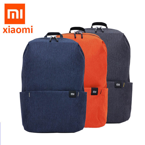 Новый оригинальный рюкзак Xiaomi объем 10 л городская повседневная спортивная нагрудная сумка Легкий маленький размер плечевой Унисекс Рюкзак ► Фото 1/6
