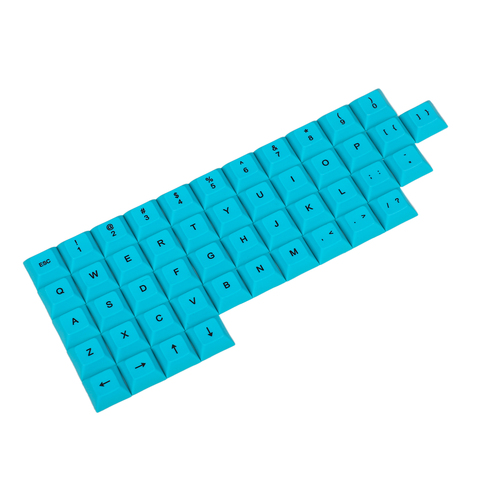 YMDK под заказ 48 клавиш краситель Sub PBT DSA Keycap буквенно-цифровые клавиши для большинства MX переключателей клавиатуры планка Filco Ergodox ► Фото 1/6