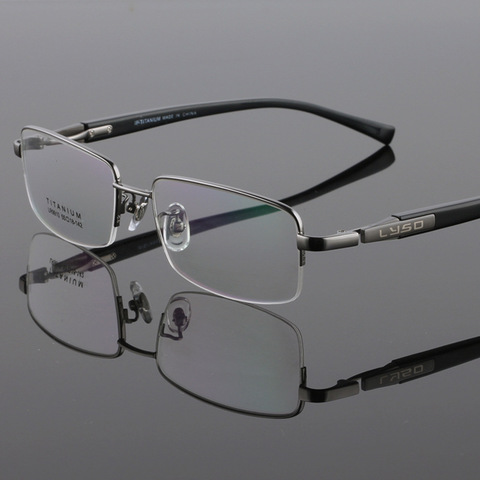 Титановая светильник оправа для очков Chashma, оправа для очков при близорукости для мужчин ► Фото 1/6