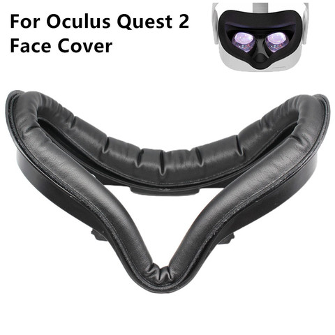 Чехол для Oculus Quest 2, Полиуретановая подушка, чехол для лица, чехол для лица, комплект кронштейнов, накладки для глаз для Oculus Quest 2, аксессуары ► Фото 1/6