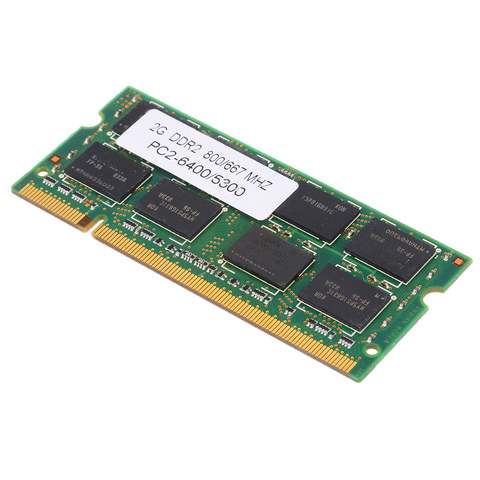 667 МГц 2 Гб DDR2 памяти низкой плотности 200pin ноутбук памяти PC2 5300 ноутбук ram для Dell sony Toshiba 1,8 V CL5 ► Фото 1/6