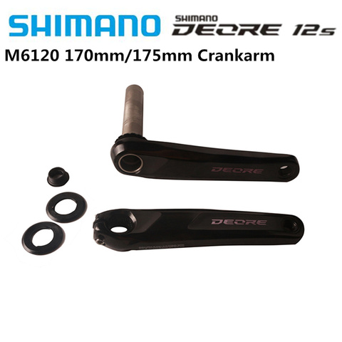 SHIMANO DEORE M6120 SLX M7100 XT M8100 12s MTB коленчатый рычаг горный велосипед велосипедный велосипед 1x12speed 170mm175mm BB52 MT800 Нижний Кронштейн ► Фото 1/6