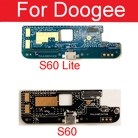 USB плата с зарядным портом с микрофоном для Doogee S60 Lite зарядное устройство разъем док-станция плата гибкий кабель для Doogee S60 запчасти ► Фото 1/3