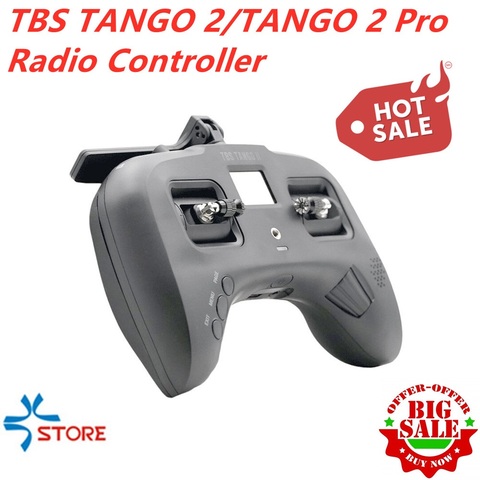 Радиоконтроллер TBS TANGO 2 V3, встроенный радиопередатчик TBS Crossfire RC для гоночного дрона с видом от первого лица ► Фото 1/6
