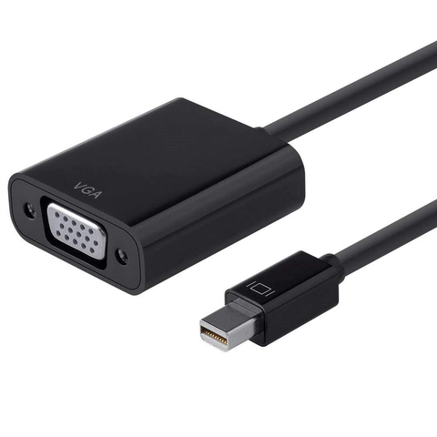 Мини Dp к VGA кабель адаптер Mini Displayport к VGA Женский для apple macbook pro air Mini Asus HP Dell ПК ноутбук ► Фото 1/6