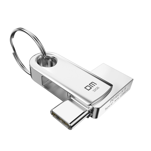 DM PD160 USB C флеш-накопитель Type C USB флеш-накопитель 32 Гб 64 Гб OTG USB карта памяти высокоскоростной Cle USB 3,0 флеш-накопитель ► Фото 1/5