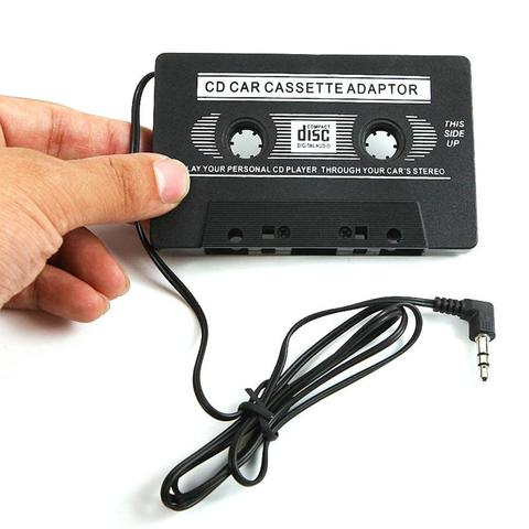 Новейший автомобильный адаптер для кассеты, конвертер для MP3-плеера, кабель AUX для CD-плеера, разъем 3,5 мм ► Фото 1/6