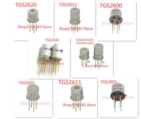 1 шт./лот TGS2620 TGS2612 TGS2600 TGS2442 TGS2610 TGS2610-C00 TGS2603 TGS2611 TGS2602 Датчик качества воздуха ► Фото 1/6