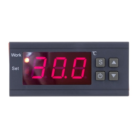 250 В 10A цифровой термометр терморегулятор для контроллер температуры для инкубатора-50 ~ 110 градусов Цельсия термостат с датчиком ► Фото 1/6