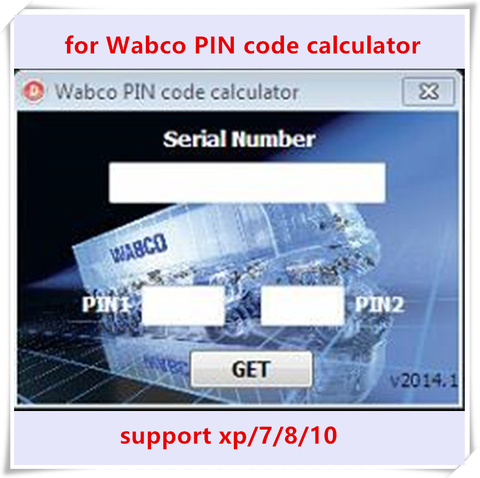 Лидер продаж для Wabco PIN Code Calculator PIN1/PIN2, активатор, диагностическое по Keygen, отправка по ссылке ► Фото 1/3
