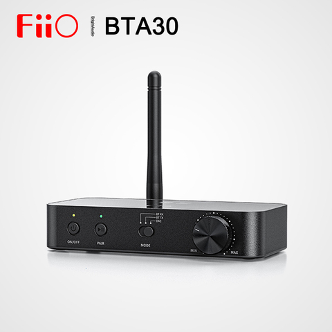 Приемопередатчик Настольный Fiio BTA30 AK4490, Bluetooth 5,0, USB, ЦАП, усилитель, двухсторонний приемник передачи LDAC, DSD64, дистанционное управление через приложение ► Фото 1/6