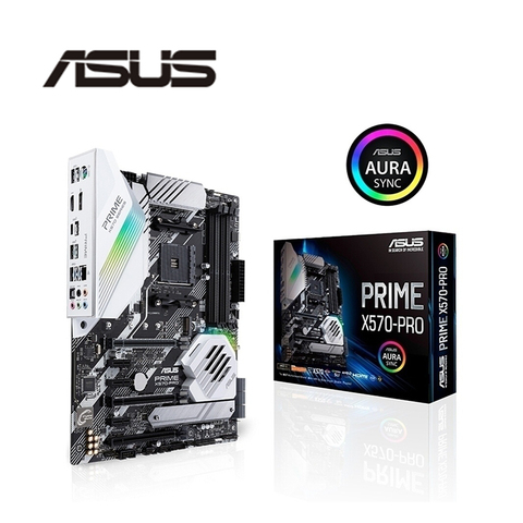 Материнская плата для ASUS PRIME, материнская плата AM4 DDR4 для AMD X570M X570, оригинальная десктопная материнская плата PCI-E 4,0 m.2 sata3 ► Фото 1/4