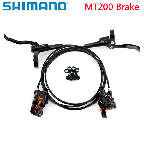 Shimano BR BL MT200 M315 тормоз велосипед mtb гидравлические дисковые тормоза комплект зажим горный велосипед брак Postmount ► Фото 1/3