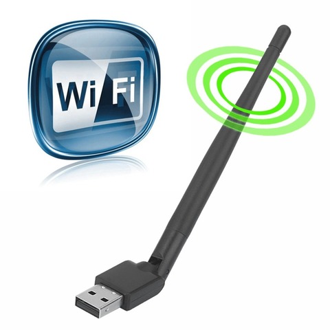 Rt5370 USB WiFi антенна WiFi сетевая карта RT5370 MTK7601 WiFi 5370WiFi беспроводная сетевая карта ► Фото 1/6