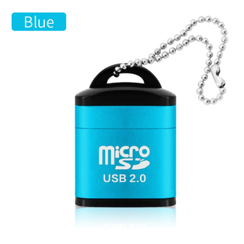 Кардридер Mini USB 2,0, Высокоскоростная передача данных, адаптер для карты памяти Micro SD на ПК, настольном ноутбуке ► Фото 1/6
