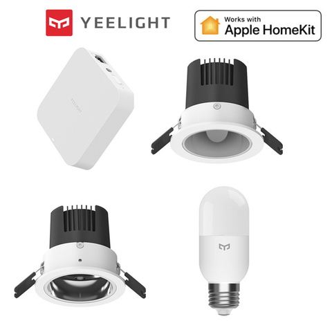 Yee light Интеллектуальный светильник 2700-6500K потолосветильник светильник, сетчатый концентратор, версия для приложения Mijia для APPle homekit, умное уп... ► Фото 1/5