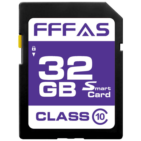 Высокоскоростная карта памяти SD класса 10, 8 ГБ, 16 ГБ, 32 ГБ, 64 ГБ, 128 ГБ, 256 ГБ, карта SDHC/SDXC, флеш-накопитель usb, sdcards для камеры ► Фото 1/5