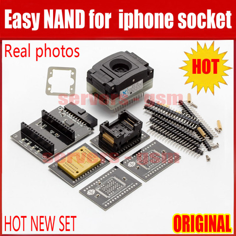 Розетка Easy-nand EASY NAND для lphone socket Easy NAND, легкий в использовании, с коробкой JTAG plus, 2022 ► Фото 1/6