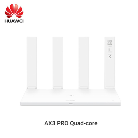 Разблокированный Huawei AX3 /AX3 Pro Wifi 6 + маршрутизатор 3000 Мбит/с 2,4G и 5G двухдиапазонный четырехъядерный Wi-Fi многопользовательский беспроводной ум... ► Фото 1/5