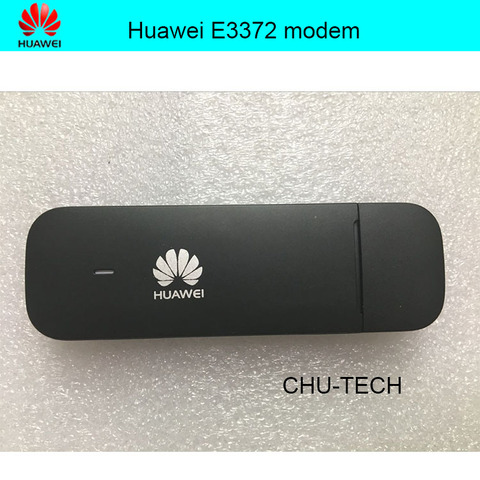 Оригинальный разблокированный модем HUAWEI E3372, 150 Мбит/с, 4G, LTE, USB-флешка, карта передачи данных, широкополосный доступ к мобильным телефонам, с поддержкой Wi-Fi ► Фото 1/1