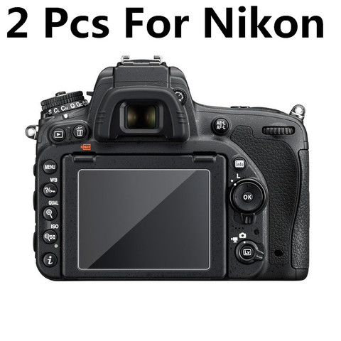 Закаленное стекло для камеры 2 шт. 9H Защита ЖК-экрана для Nikon D3300 D3400 D3500 D5100 D5300 D5500 D5600 D7100 D7200 D7500 Z6 Z7 ► Фото 1/6