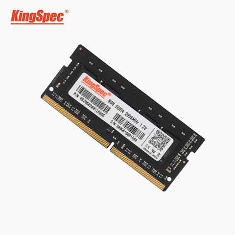 KingSpec ddr4 4 ГБ 8 ГБ 16 ГБ 2400 МГц 2666 МГц ram sodimm память ноутбука поддержка памяти ddr4 ноутбук ► Фото 1/6