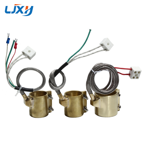 LJXH латунный ленточный нагреватель, электрическое нагревательное кольцо 25x3 0/30x3 0/30x3 5/30x4 0/30x45 мм, внутренний диаметр x высота с двумя/тремя/пятью проводами ► Фото 1/1