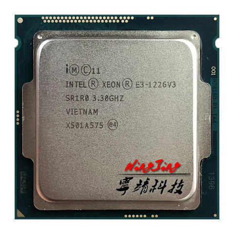 Процессор Intel Xeon E3-1226v3 3,3 ГГц четырехъядерный четырехпоточный ЦПУ L2 = 1M L3 = 8M 84W LGA 1150 ► Фото 1/1
