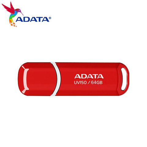 USB-флеш-накопитель ADATA USB 3,2, высокоскоростной накопитель UV150, 64 ГБ, 32 ГБ, 16 ГБ, портативный USB-накопитель для компьютера ► Фото 1/6