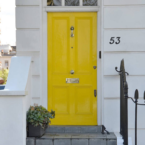 Большой номер дома открытый 139 мм цифры на дверь высота двери номер ABS пластик черный адресные Номера для дома 5-1/2 дюймов. #0-9 ► Фото 1/6