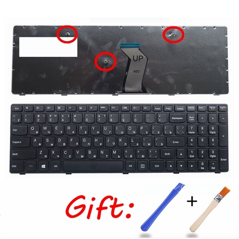 Новинка для Lenovo G710 G710A G700 G700AT G500 G505 G500AM G505A G500A G510 G700A Русская клавиатура для ноутбука черного цвета ► Фото 1/6