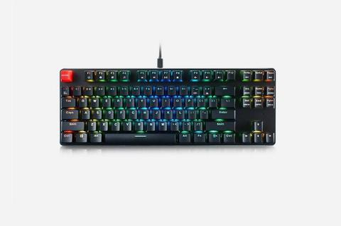 Великолепная GMMK - TKL USA-бесключевая, RGB, модульная механическая клавиатура. Поставляется с предварительно установленным переключателем Gateron brown ► Фото 1/4