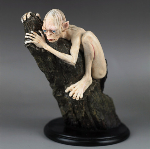 [Забавный] Gollum фигурку повесить предметы интерьера статуя Keepsake hallmark игрушка кукла модель ► Фото 1/6