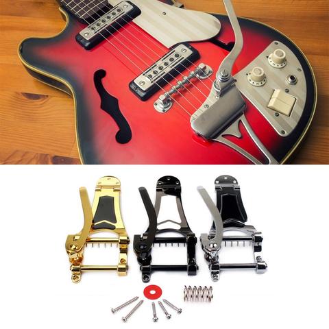 Профессиональный B7 Jazz гитара Tremolo Vibrato мост Tailpiece Для Gibson Bigsby ES355 Epiphone аксессуары для электрогитары ► Фото 1/6