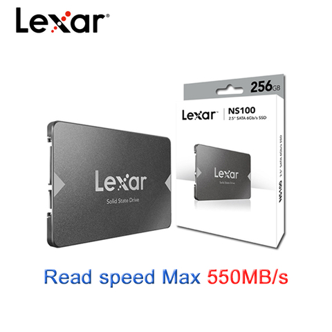 Твердотельный накопитель Lexar, SSD 240 ГБ hdd 2,5 512G HD SATA3.0 128G 256G, Внутренний твердотельный накопитель для ноутбука LNS100, 100% оригинал ► Фото 1/6