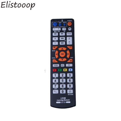 Elistooop Smart L336 ИК-пульт дистанционного управления с функцией обучения, копия для телевизора CBL DVD SAT STB DVB HIFI ТВ-приставка VCR STR-T ► Фото 1/4