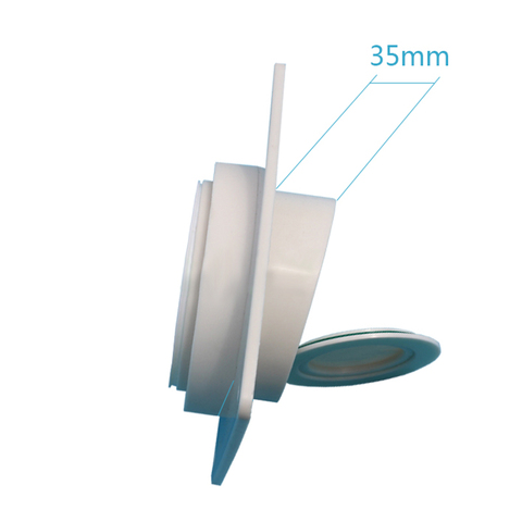 ABS Настенный вентиляционный клапан для выхлопной трубы, контрольный клапан для кухонной системы вентиляции туалета, выхлопная труба, клапа... ► Фото 1/3