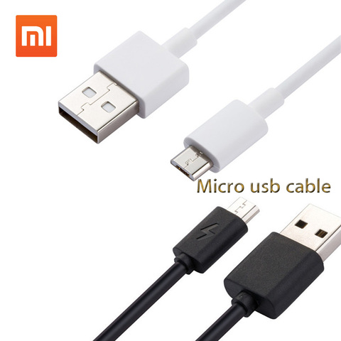 Оригинальный зарядный кабель xiaomi Micro USB для mi 2s play Redmi 7 8 7a 8A S2 play note 6 5 5a 5a pro 4x plus, Шнур Micro USB для передачи данных ► Фото 1/6