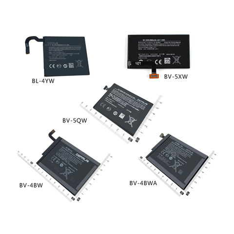 Аккумулятор телефона BL-4YW BV-4BWA BV-4BW BV-5XW BV-5QW чехол с подставкой и отделениями для карт для Nokia Lumia 925T 4BW 1520 4BWA 1320 5XW 1020 BV-5QW 930 929 батарея ► Фото 1/6