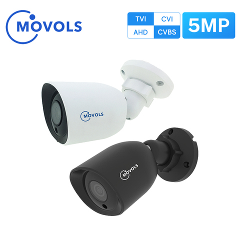 MOVOLS камера безопасности наружная 5MP AHD камера 2592x1944 AHD/TVI / CVI / CVBS CCTV Sony Датчик пуля камера видеонаблюдения ► Фото 1/6