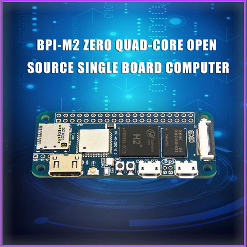 Banana Pi M2 Zero BPI-M2 Zero Quad Core, одноплатная макетная плата, компьютер Alliwnner H2 + такой же, как Raspberry pi Zero W ► Фото 1/6